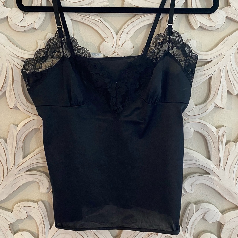 Vintage black slip top - Picture 4 of 6